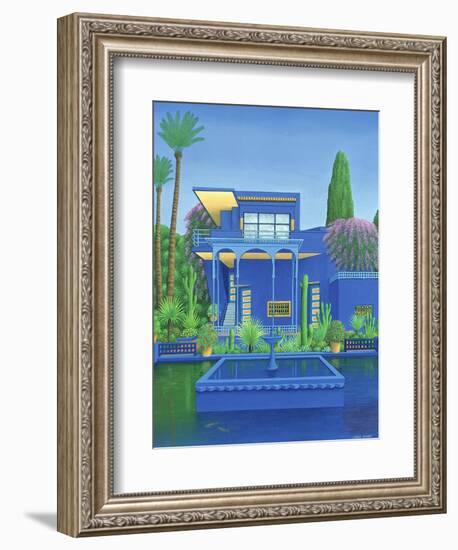 Majorelle Gardens, Marrakech, 1996-Larry Smart-Framed Giclee Print
