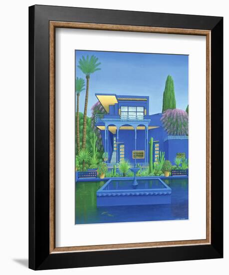 Majorelle Gardens, Marrakech, 1996-Larry Smart-Framed Giclee Print