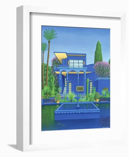 Majorelle Gardens, Marrakech, 1996-Larry Smart-Framed Giclee Print