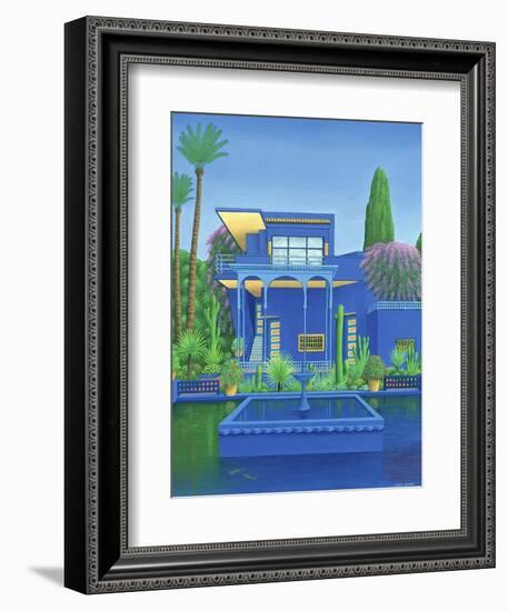 Majorelle Gardens, Marrakech, 1996-Larry Smart-Framed Giclee Print