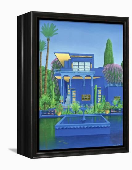 Majorelle Gardens, Marrakech, 1996-Larry Smart-Framed Premier Image Canvas