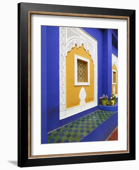 Majorelle Gardens, Marrakesh, Morocco, North Africa-Gavin Hellier-Framed Photographic Print