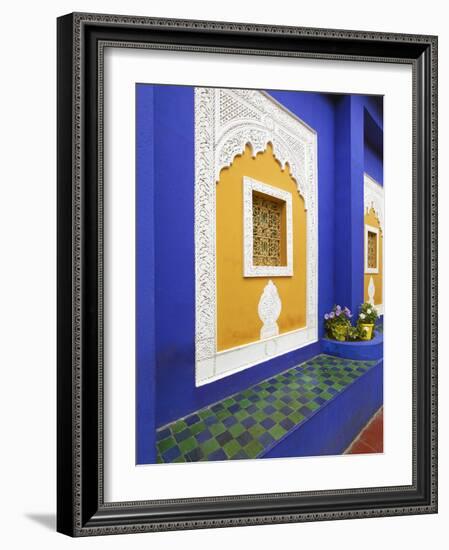 Majorelle Gardens, Marrakesh, Morocco, North Africa-Gavin Hellier-Framed Photographic Print