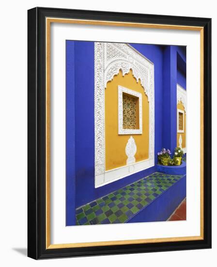 Majorelle Gardens, Marrakesh, Morocco, North Africa-Gavin Hellier-Framed Photographic Print