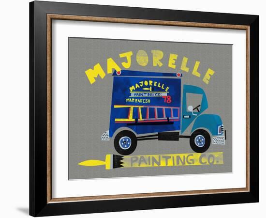 Majorelle Painting Co-null-Framed Giclee Print