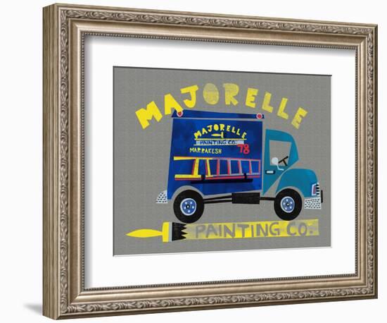 Majorelle Painting Co-null-Framed Giclee Print