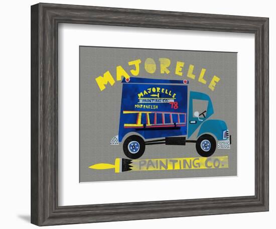 Majorelle Painting Co-null-Framed Giclee Print