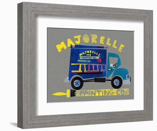 Majorelle Painting Co-null-Framed Giclee Print