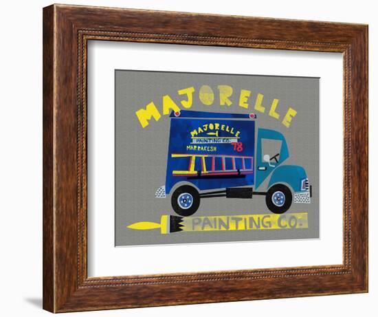 Majorelle Painting Co-null-Framed Giclee Print