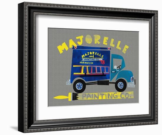 Majorelle Painting Co-null-Framed Giclee Print