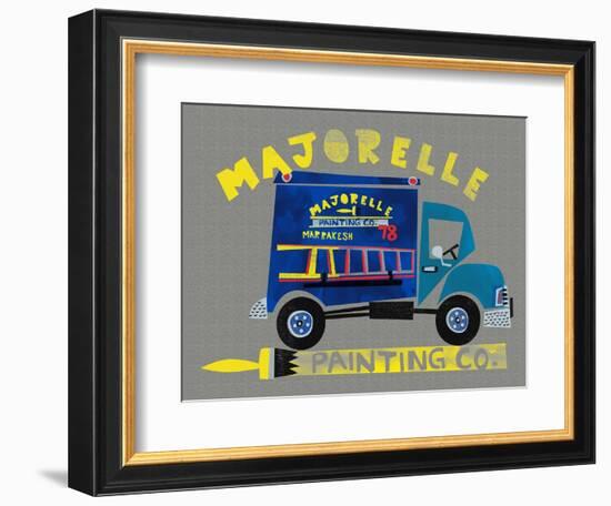 Majorelle Painting Co-null-Framed Giclee Print