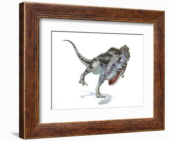 Majungasaurus Dinosaur, Artwork-null-Framed Photographic Print