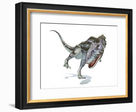 Majungasaurus Dinosaur, Artwork-null-Framed Photographic Print