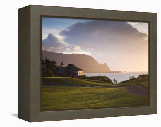 Makai Golf Course, Kauai, Hawaii, USA-Micah Wright-Framed Premier Image Canvas