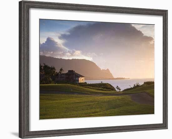 Makai Golf Course, Kauai, Hawaii, USA-Micah Wright-Framed Photographic Print