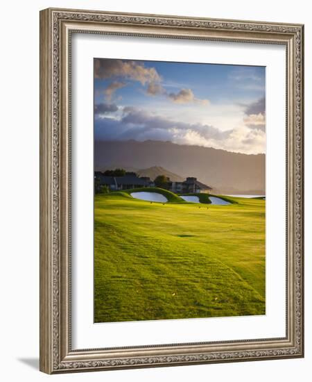 Makai Golf Course, Kauai, Hawaii, USA-Micah Wright-Framed Photographic Print