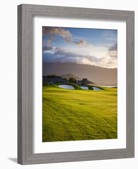 Makai Golf Course, Kauai, Hawaii, USA-Micah Wright-Framed Photographic Print