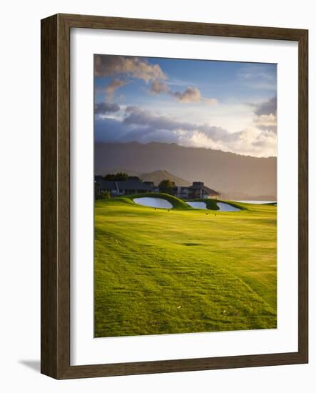 Makai Golf Course, Kauai, Hawaii, USA-Micah Wright-Framed Photographic Print