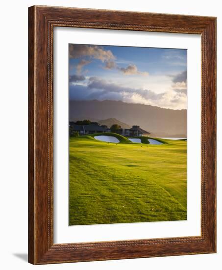 Makai Golf Course, Kauai, Hawaii, USA-Micah Wright-Framed Photographic Print