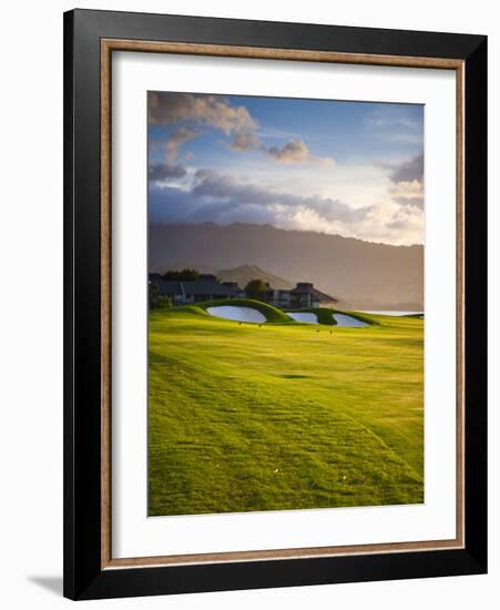 Makai Golf Course, Kauai, Hawaii, USA-Micah Wright-Framed Photographic Print