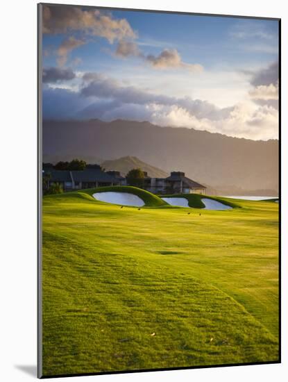 Makai Golf Course, Kauai, Hawaii, USA-Micah Wright-Mounted Photographic Print