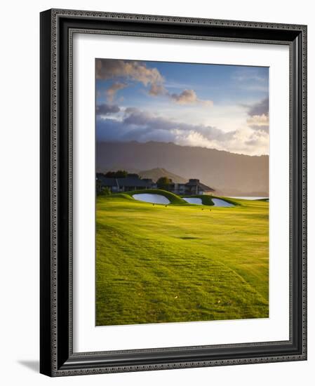 Makai Golf Course, Kauai, Hawaii, USA-Micah Wright-Framed Photographic Print