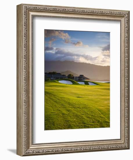 Makai Golf Course, Kauai, Hawaii, USA-Micah Wright-Framed Photographic Print