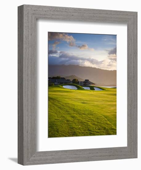 Makai Golf Course, Kauai, Hawaii, USA-Micah Wright-Framed Photographic Print