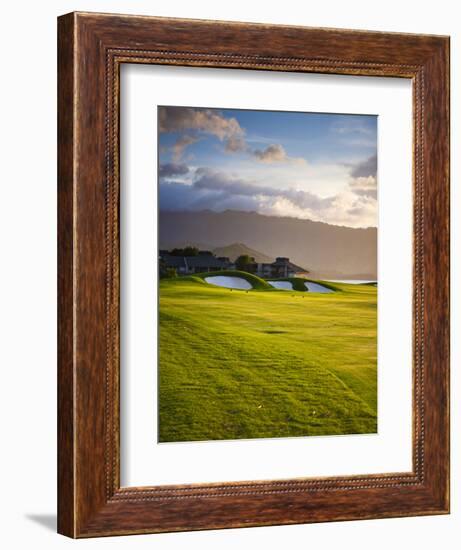 Makai Golf Course, Kauai, Hawaii, USA-Micah Wright-Framed Photographic Print