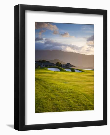 Makai Golf Course, Kauai, Hawaii, USA-Micah Wright-Framed Photographic Print