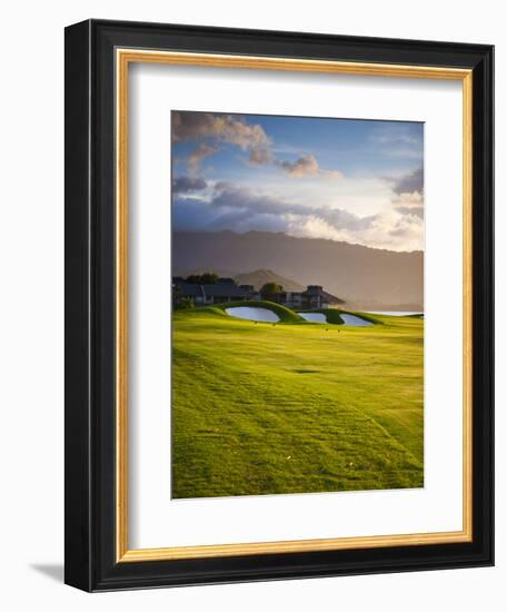 Makai Golf Course, Kauai, Hawaii, USA-Micah Wright-Framed Photographic Print