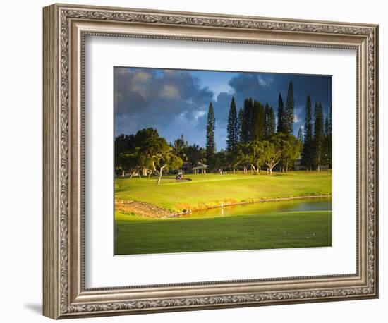 Makai Golf Course, Kauai, Hawaii, USA-Micah Wright-Framed Photographic Print