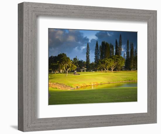 Makai Golf Course, Kauai, Hawaii, USA-Micah Wright-Framed Photographic Print