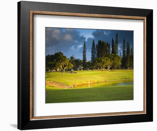 Makai Golf Course, Kauai, Hawaii, USA-Micah Wright-Framed Photographic Print