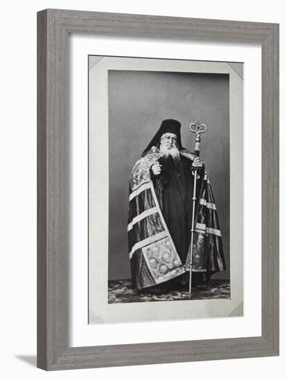 Makarios, Archbishop of the St Panteleimon Monastery on Mount Athos, Greece, 1870S-null-Framed Giclee Print