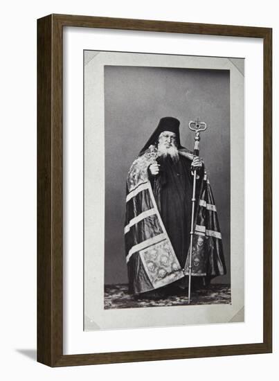 Makarios, Archbishop of the St Panteleimon Monastery on Mount Athos, Greece, 1870S-null-Framed Giclee Print