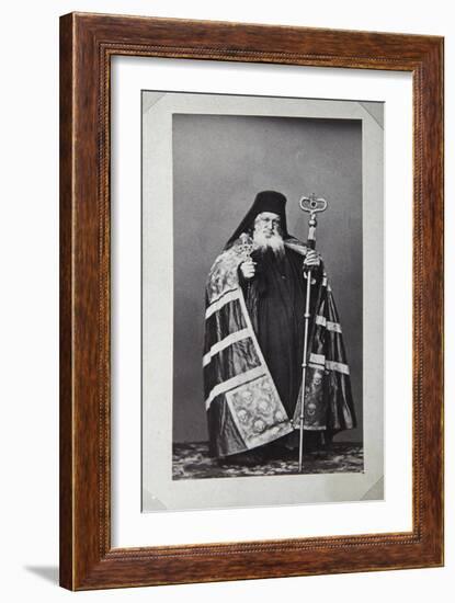 Makarios, Archbishop of the St Panteleimon Monastery on Mount Athos, Greece, 1870S-null-Framed Giclee Print