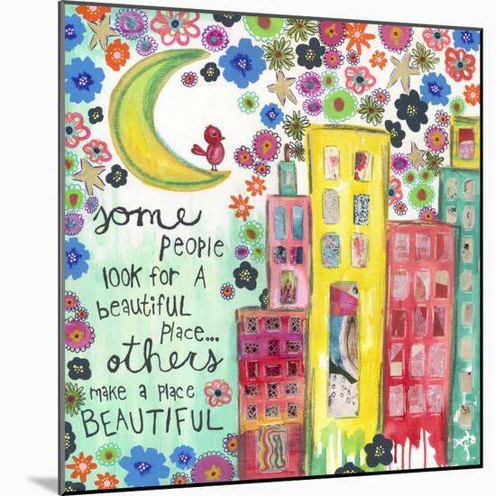 Make a Place Beautiful-Jennifer McCully-Mounted Giclee Print