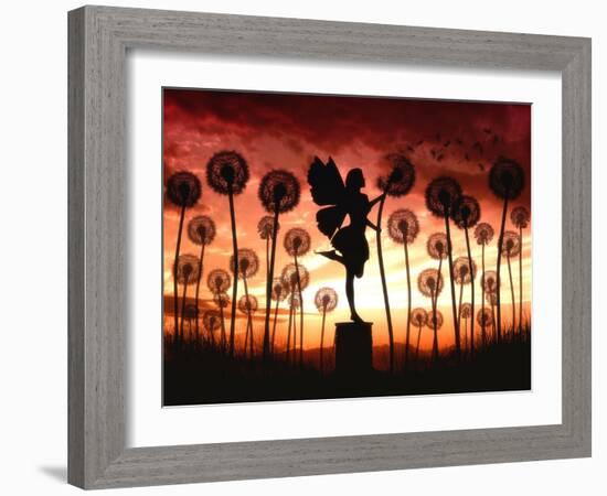 Make A Wish-Julie Fain-Framed Art Print