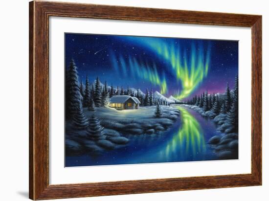 Make a Wish-Chuck Black-Framed Giclee Print