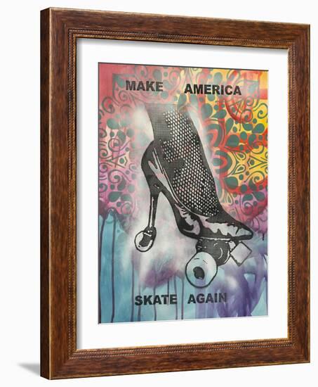 Make America Skate Again-Dean Russo-Framed Giclee Print