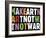 Make Art Not War-Erin Clark-Framed Giclee Print