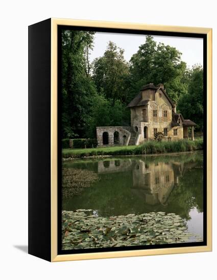Make-Believe Mill in Marie Antoinette's Hameau, Petit Trianon, Versailles, Ile De France-Nedra Westwater-Framed Premier Image Canvas