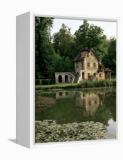 Make-Believe Mill in Marie Antoinette's Hameau, Petit Trianon, Versailles, Ile De France-Nedra Westwater-Framed Premier Image Canvas