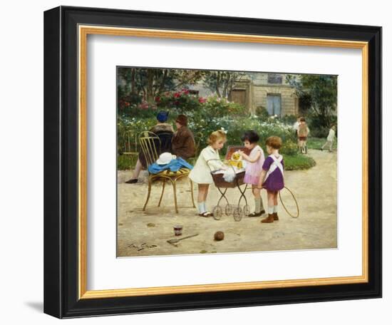 Make Believe-Victor Gabriel Gilbert-Framed Giclee Print