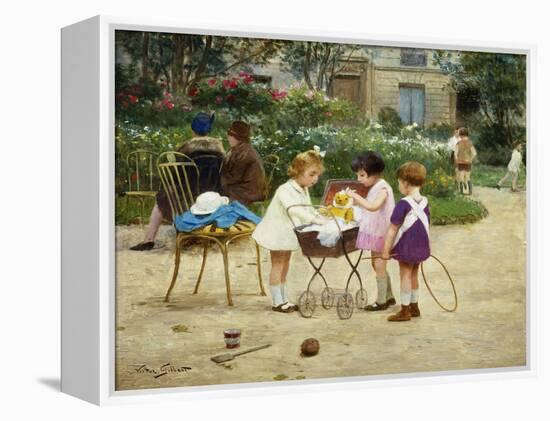 Make Believe-Victor Gabriel Gilbert-Framed Premier Image Canvas