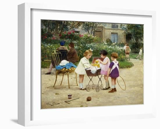 Make Believe-Victor Gabriel Gilbert-Framed Giclee Print