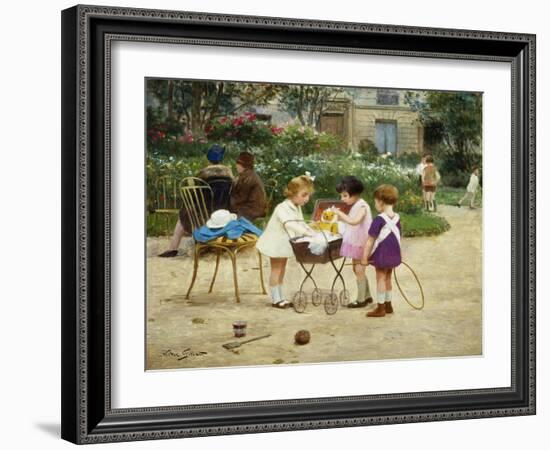 Make Believe-Victor Gabriel Gilbert-Framed Giclee Print