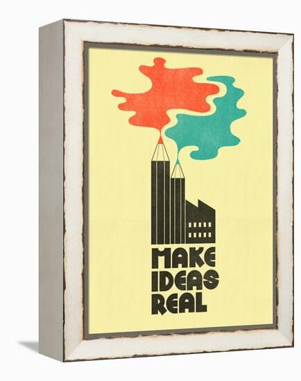 Make Ideas Real-Dale Edwin Murray-Framed Premier Image Canvas