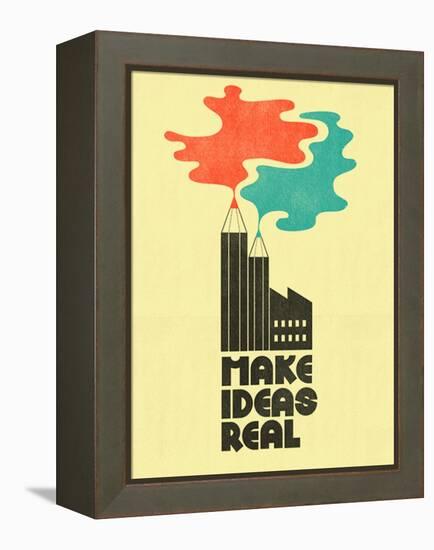 Make Ideas Real-Dale Edwin Murray-Framed Premier Image Canvas